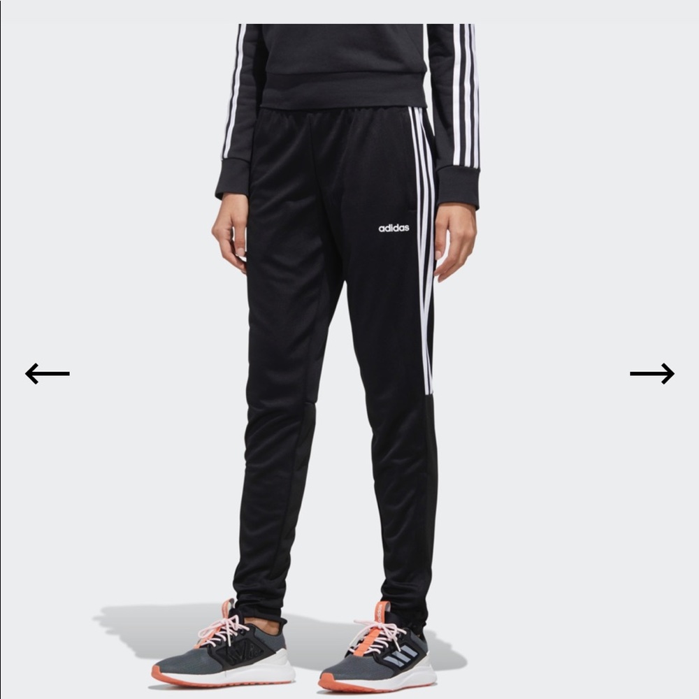 Adida joggers with zipper details